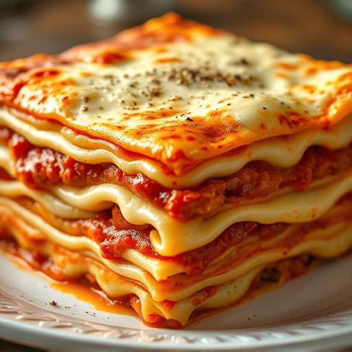 Layers of rich Bolognese sauce, creamy bchamel, and tender pasta, baked to perfection.