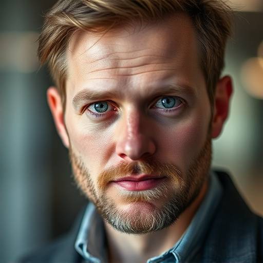Portrait of Ben Carter, FeastForward Co-Founder and Chief Technology Officer, looking focused.