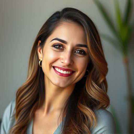 Portrait of Maria Garcia, FeastForward Head of Customer Experience, with a friendly demeanor.